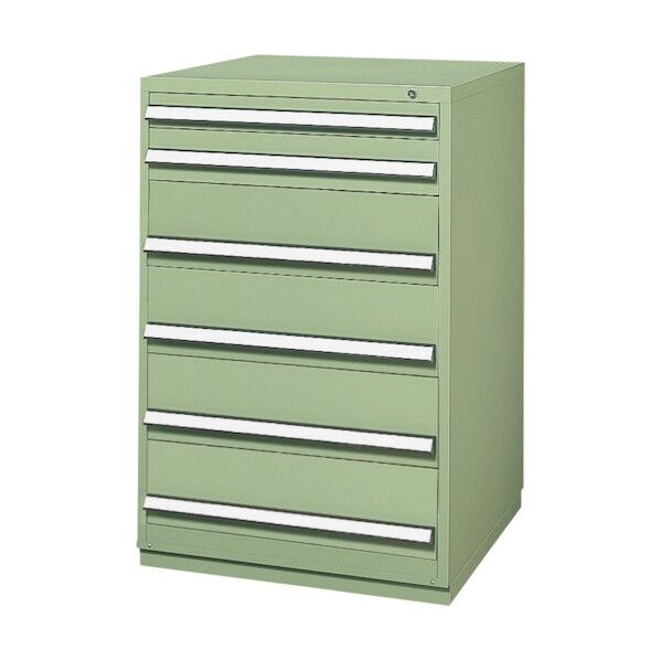 重量工具キャビネット W750×D720×H1140 引出し6段 KCH-1000A 1点