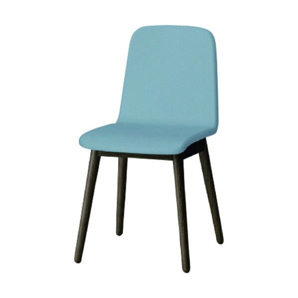 ノットワーク木脚チェア張ぐるみ KLL-134C1-DS5 1点