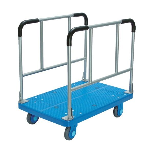 長尺物運搬車 静音仕様キャスター、荷台:ポリプロンピレン(PP)