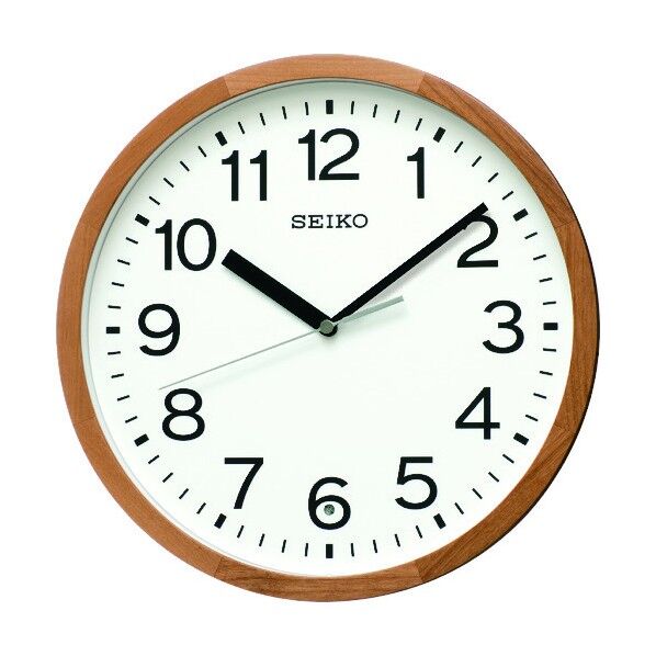 電波掛時計 KX249B 天然木枠