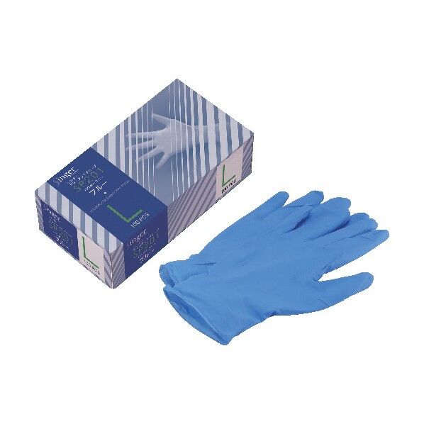 プラスチックグローブＳＰ２０１ブルーＳ（１００枚入） SP201-B-S 100枚