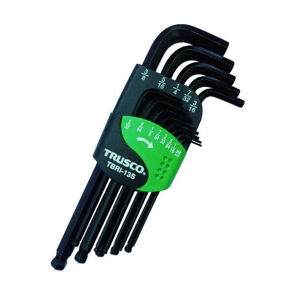 ボールポイント六角棒レンチ(インチサイズ) セット