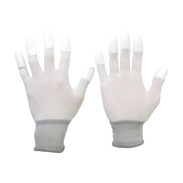 低発塵手袋(指先コート)