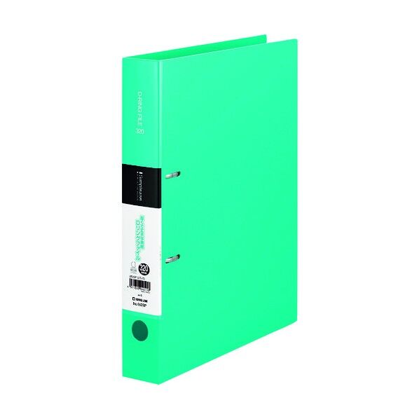 シンプリ-ズ Dリングファイル 水色 652SP-MI 1点