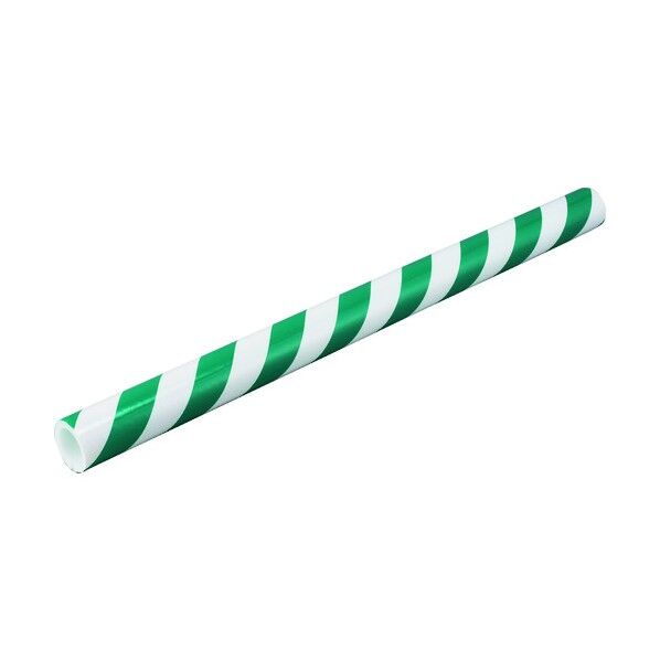 トラ柄パイプクッション TRC‐69WG 無反射 緑/白 69(49)Φ×1000mm 247021 1個