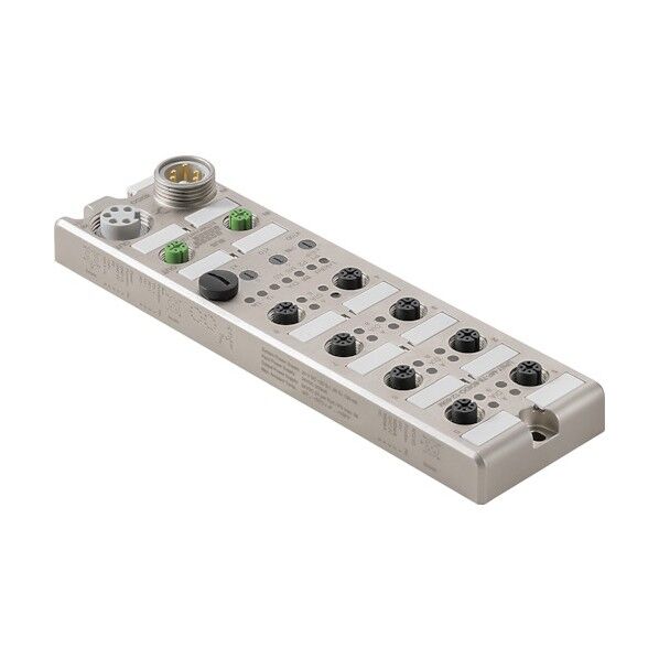 日本ワイドミュラー 耐環境リモートIO u-remote IP67 8デジタル入出力 マルチ 7/8インチコネクタ給電 2426320000 1点