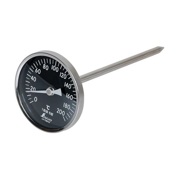 シンワ測定 温度計V-4 215×83×83mm 73012 1点...