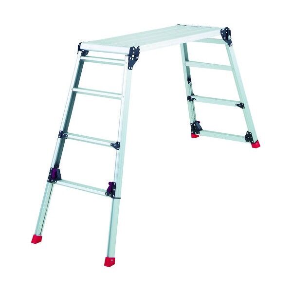 トラスコ(TRUSCO) TSC-1A 1段2段用アルミ作業用踏台スプリング 