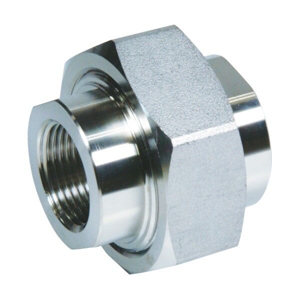 ユニオン 40A ステンレス SUS316L ねじ込み OU-PT-40A-SU6L 1点