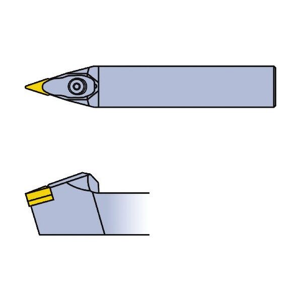 外径・倣い加工用 DVVN形ダブルクランプ式バイトホルダ VN形インサート対応 DVVNN2020K16 1点