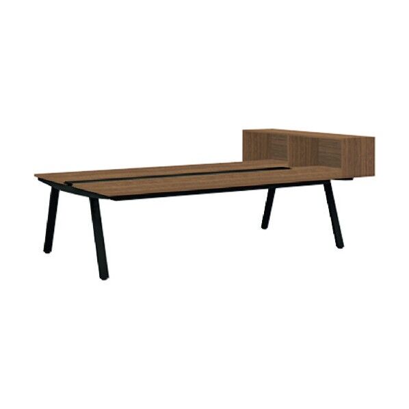 666941Genela片側机上収納セットGE2414KS3 PW/BK GE-2414KS3 PW/BK 1点