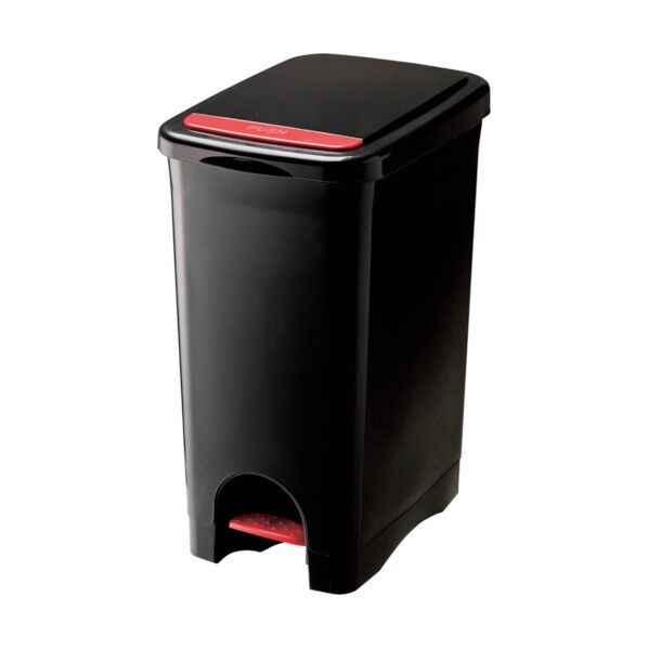 テラモト プッシュペタルペール45型ブラック DS-214-045-7 1個