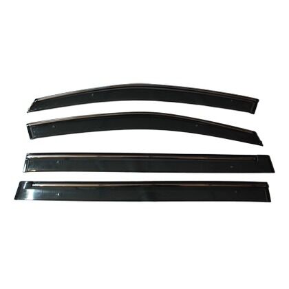 サイドバイザーインプレッサXV GP ブラックスモーク SV08-02 1