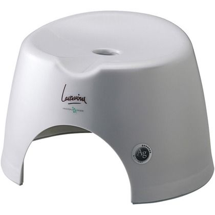 風呂椅子 シルバー 336×278×230(㎜)  GLAS108 1