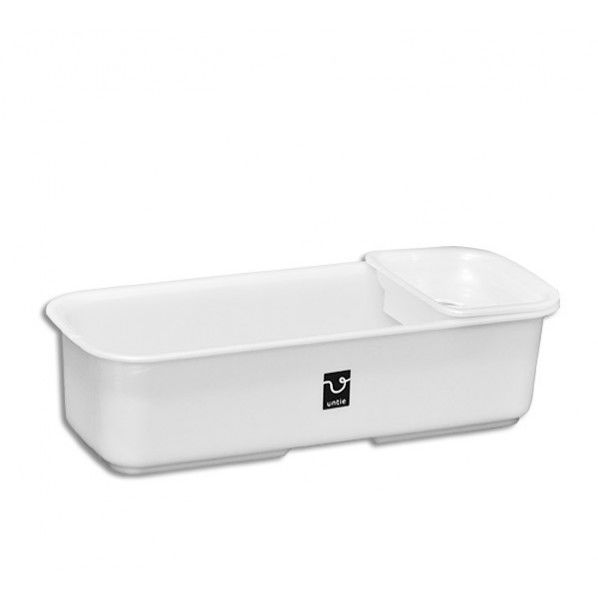 シャンプー台 C ホワイト 83×320×125mm　 1