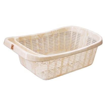 脱衣カゴ 木目調 200×550×360mm 1