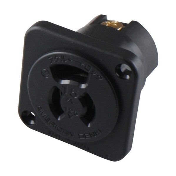 抜止形 機器用アウトレット 接地2P15A125V