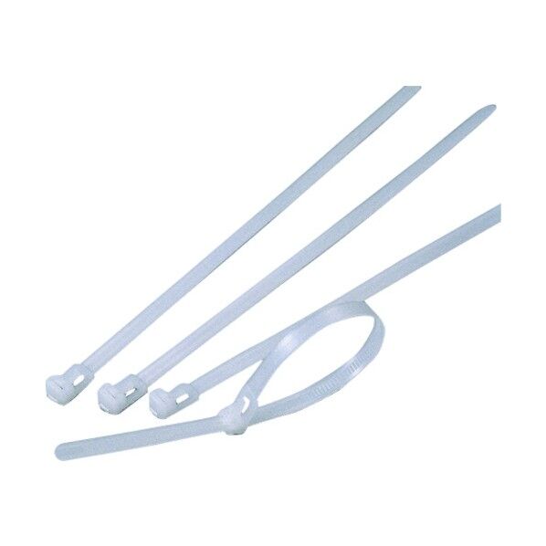 リピートタイ 幅7.4X長さ250mm 耐薬品グレード 屋内用