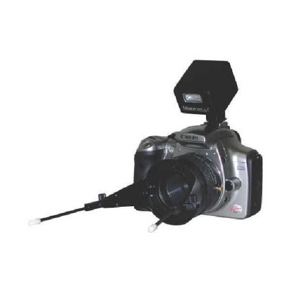 交換レンズストロボ付