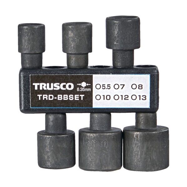 トラスコ(TRUSCO) ボックスビット(ホルダー付)セット6本組 TRD-BBSET 1セット