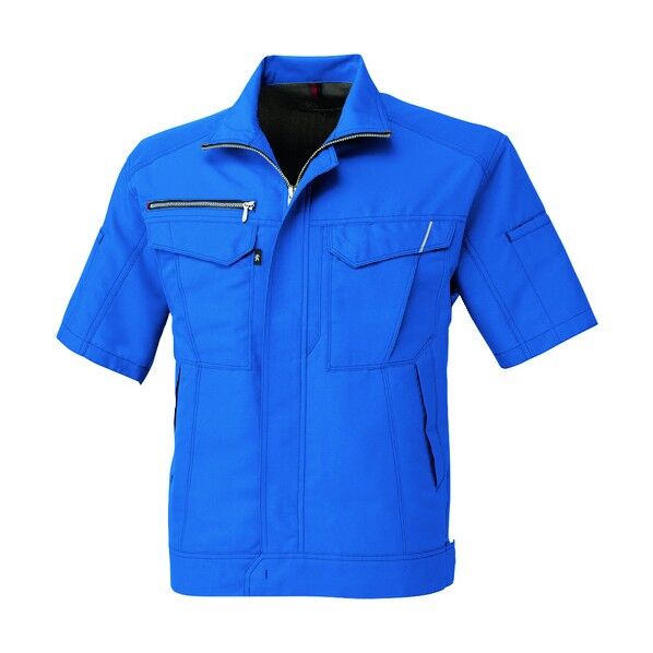 半袖ブルゾン スカイブルー Sサイズ A-8070-16-S 1点