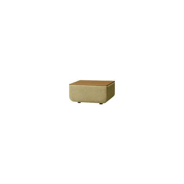 ※法人専用品※プラス 33928)WF ソファ テーブル CT-WFS07PW BE 1点