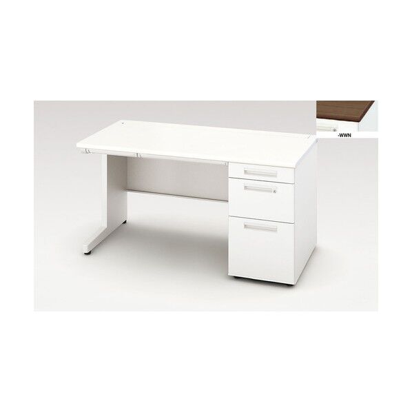 片袖デスク XEHH147B-WWN 1点