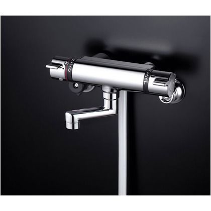 サーモスタット式シャワー80mmパイプ付