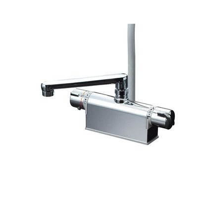 デッキ形サーモスタット式シャワー300mmパイプ付