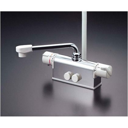 デッキ形サーモスタット式シャワー(取付ピッチ85mmタイプ)(寒冷地用)