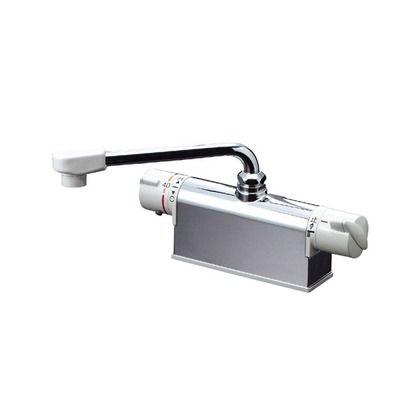 デッキ形サーモスタット式混合栓(取付ピッチ100mm)