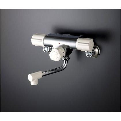 定量止水付2ハンドル混合栓(寒冷地用) KM59W 1