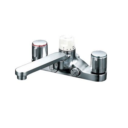 デッキ形定量止水付2ハンドル混合栓(寒冷地用) KM296Z 1