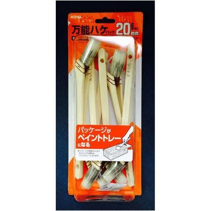 万能ハケ パック 120×290×50(mm) #10911 6本