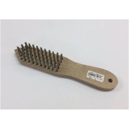 白線ワイヤーブラシ波付3行