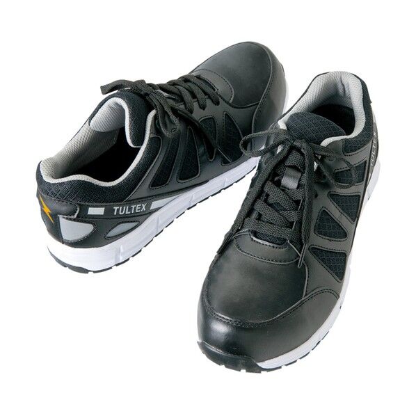 セーフティシューズ（耐油･耐滑･静電）（男女兼用） 010ブラック 22.0 51658 1足