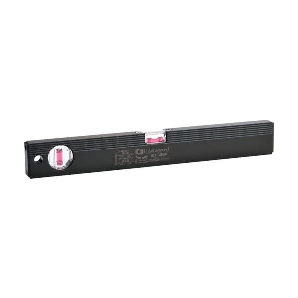 エビス ダイヤモンドベーシックレベルブラック380mmブラック/レッド 380mm ブラック/レッド ED-38BR 1本