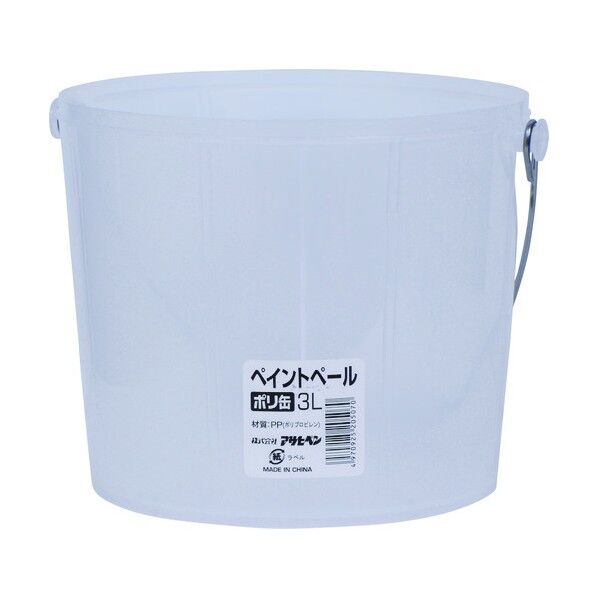 ペイントペール ポリ缶 3L 1点