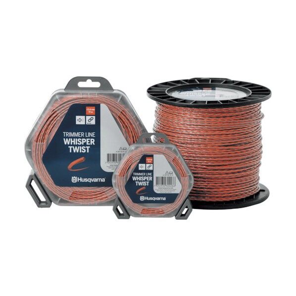 ハスクバーナ・ゼノア ナイロンコード ウィスパーラインツイスト 3.0mm/9m 597669140 1点...