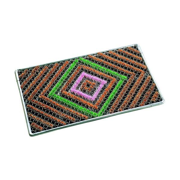 泥落しマット MR‐20 スチール枠 屋外用 450×750×25mm 295020 1点