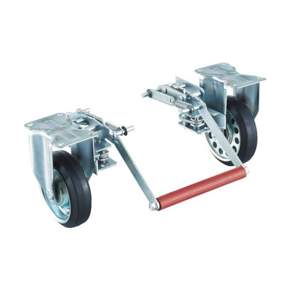 ドンキーカート500番用ブレーキ空気入り自在車輪付