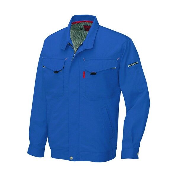 長袖サマーブルゾン（男女兼用） 006ブルー M 5530 1