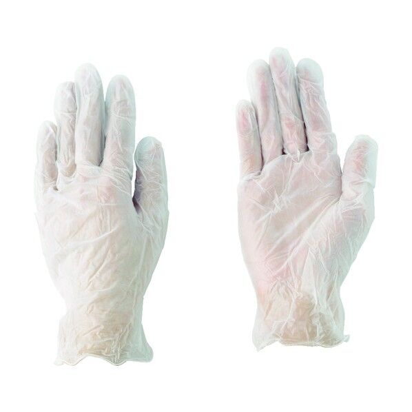 モデルローブビニール使いきり手袋(粉つき)LNO930 半透明 L NO930L 100枚