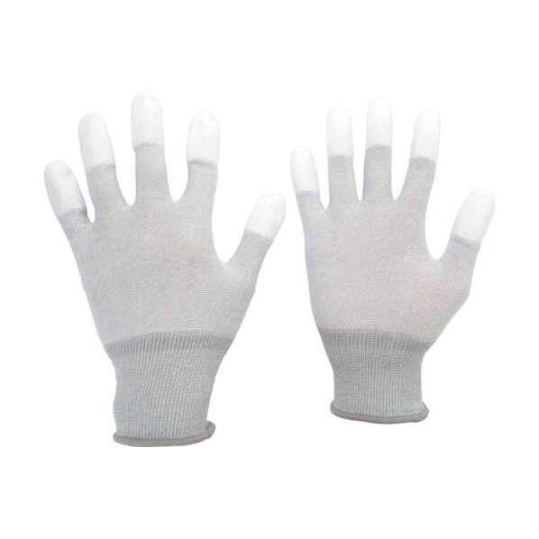 静電気対策手袋 指先コート