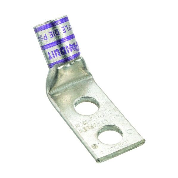 銅製圧縮端子 2穴 電線サイズ LCDX4/0-12DH-X 10個