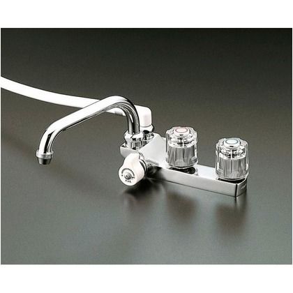 デッキ形2ハンドルシャワー(左側シャワー)（寒冷地用） KF13ZGEC 1