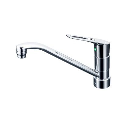 流し台用シングルレバー式混合栓(eレバー)(寒冷地用)