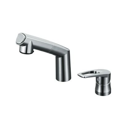 洗面用シングルレバー(湯側回転角度規制)(寒冷地用) KM5271ZTA 1