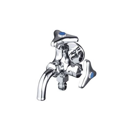 屋外ニップル付二口横水栓(寒冷地用) K124SPZ-JAN 1