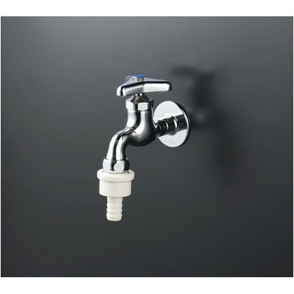 自動接手カップリング付横水栓(ワンタッチカプラ付) K4GJ 1